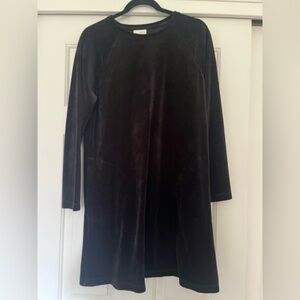 Black Velour Dress